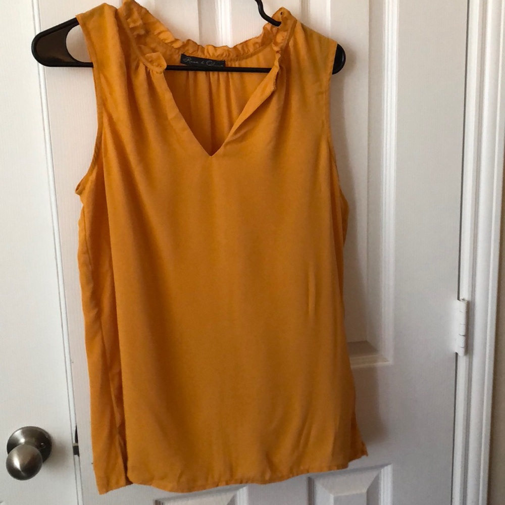 Rose & Olive Tank